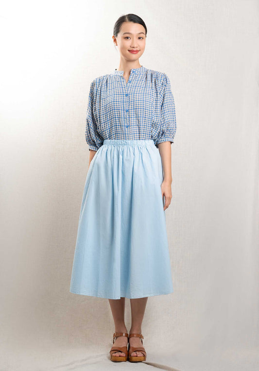 Blouse Sw707 Bleu-Royal