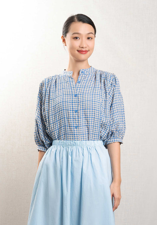 Blouse Sw707 Bleu-Royal
