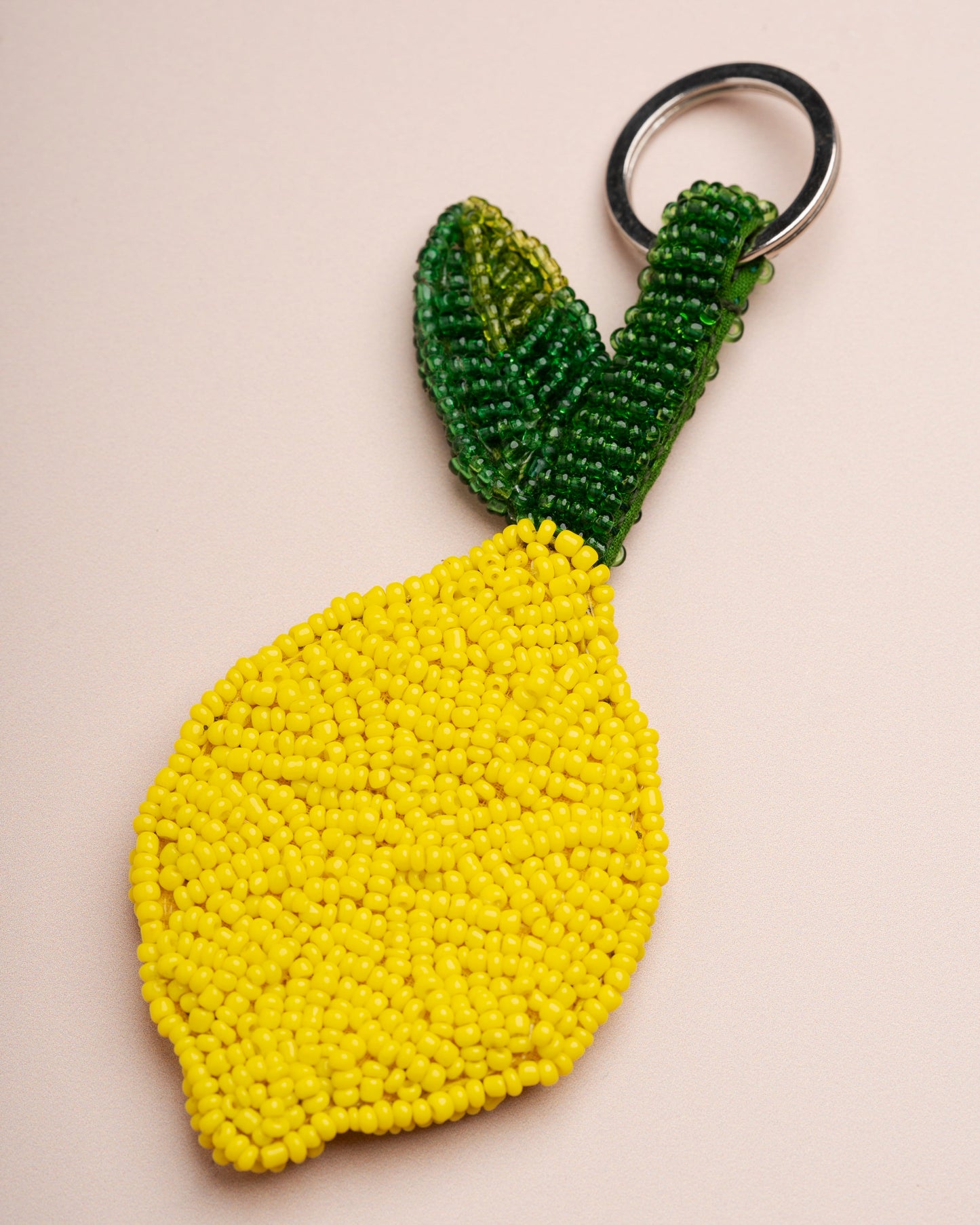 Women's Key Charm Gold-Tone Zinc Alloy - Yellow Lemon