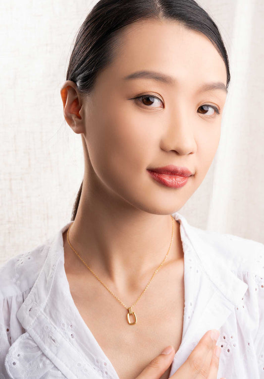 Necklace 22acnk19-2 Gold