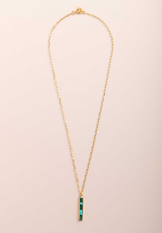 Necklace Ipa Cie4 Emeraude