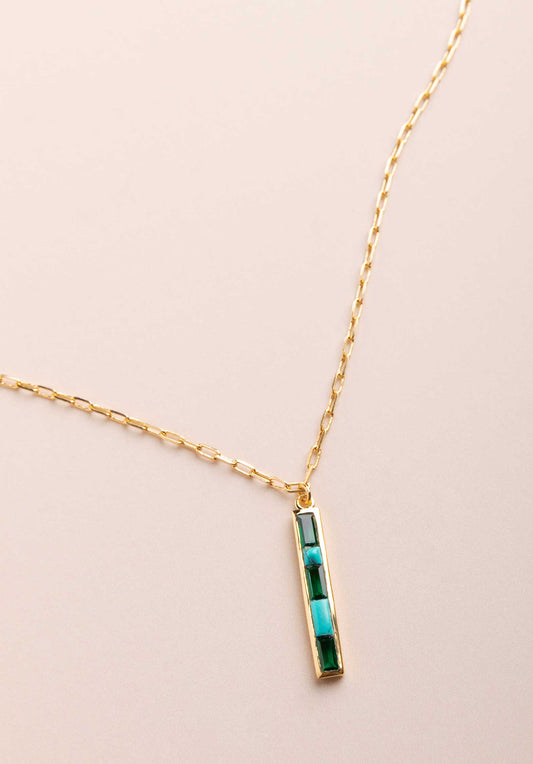 Necklace Ipa Cie4 Emeraude