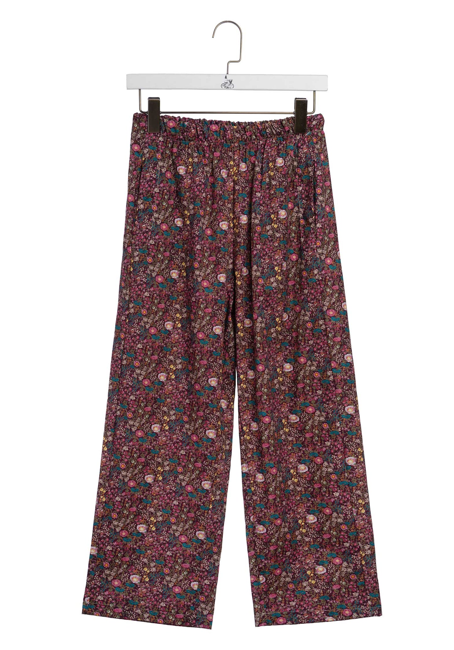Pants 96963 Wine-Floral