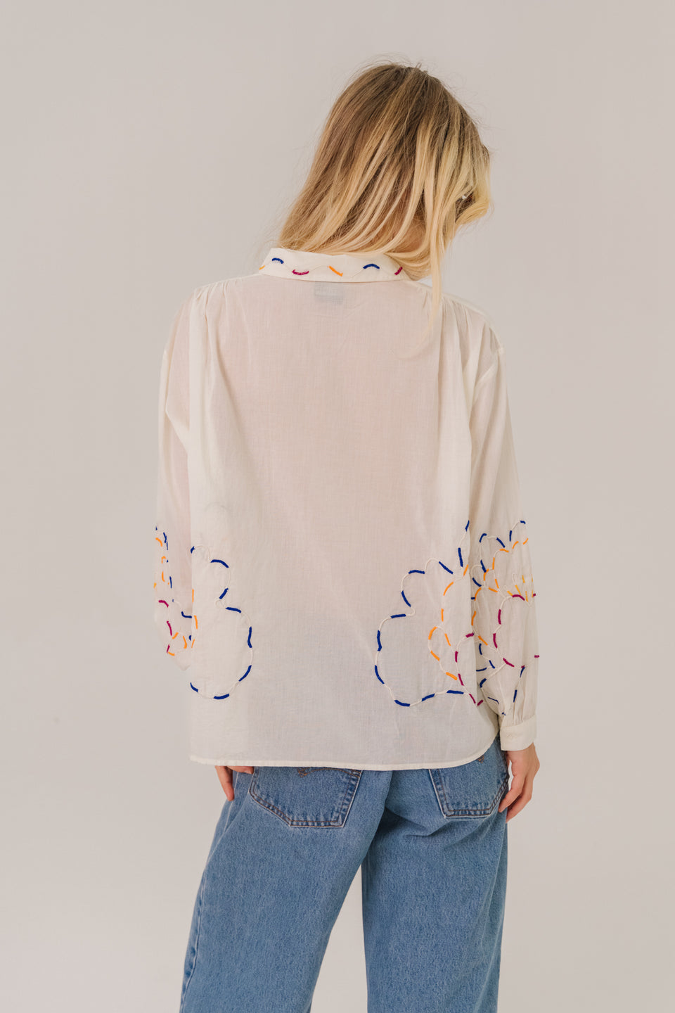 SACRECOEUR | Ali Pivoine Floral Cotton Voile Shirt