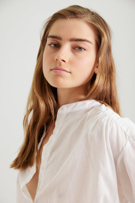 Blouse Carla Carla Blanc