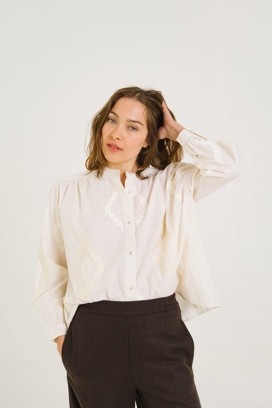 Blouse Ella Astra Ecru
