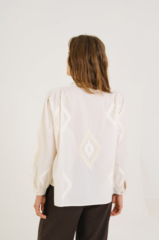 Blouse Ella Astra Ecru