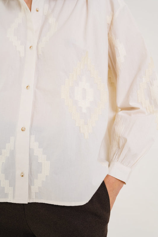 Blouse Ella Astra Ecru