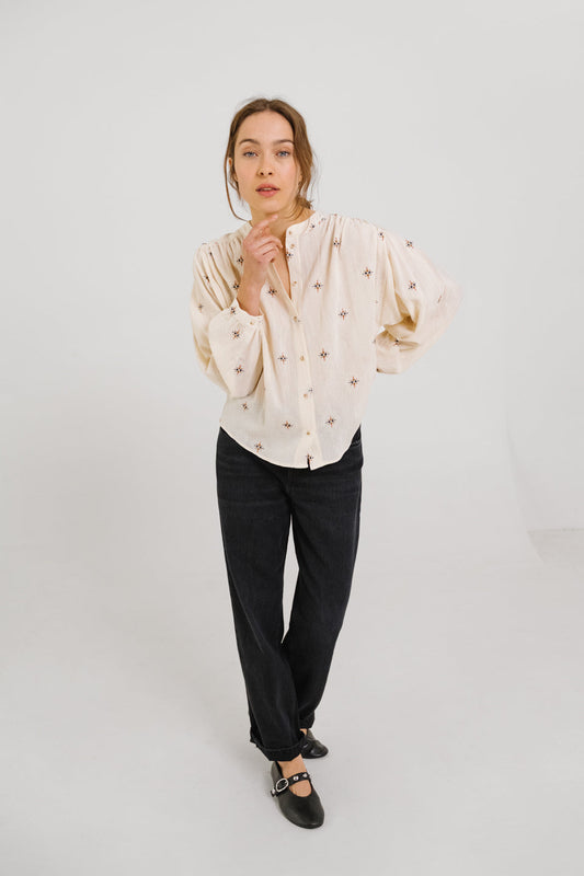 Blouse Gladis Etna Ecru