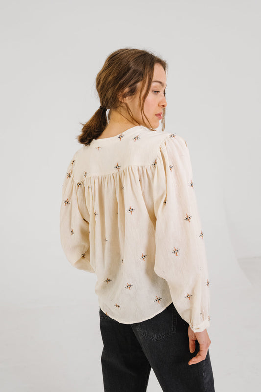 Blouse Gladis Etna Ecru