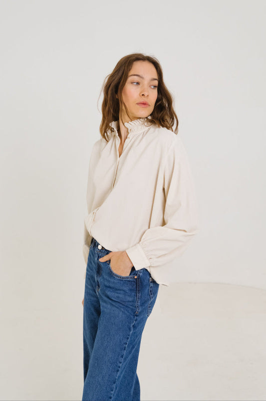 Blouse Soline Snow Ecru