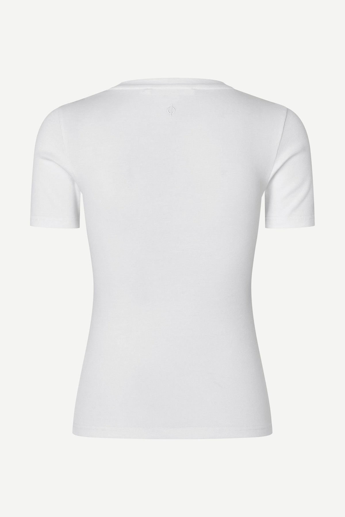 Samsoe Samsoe | Sculpted Cotton T-Shirt - Clean White