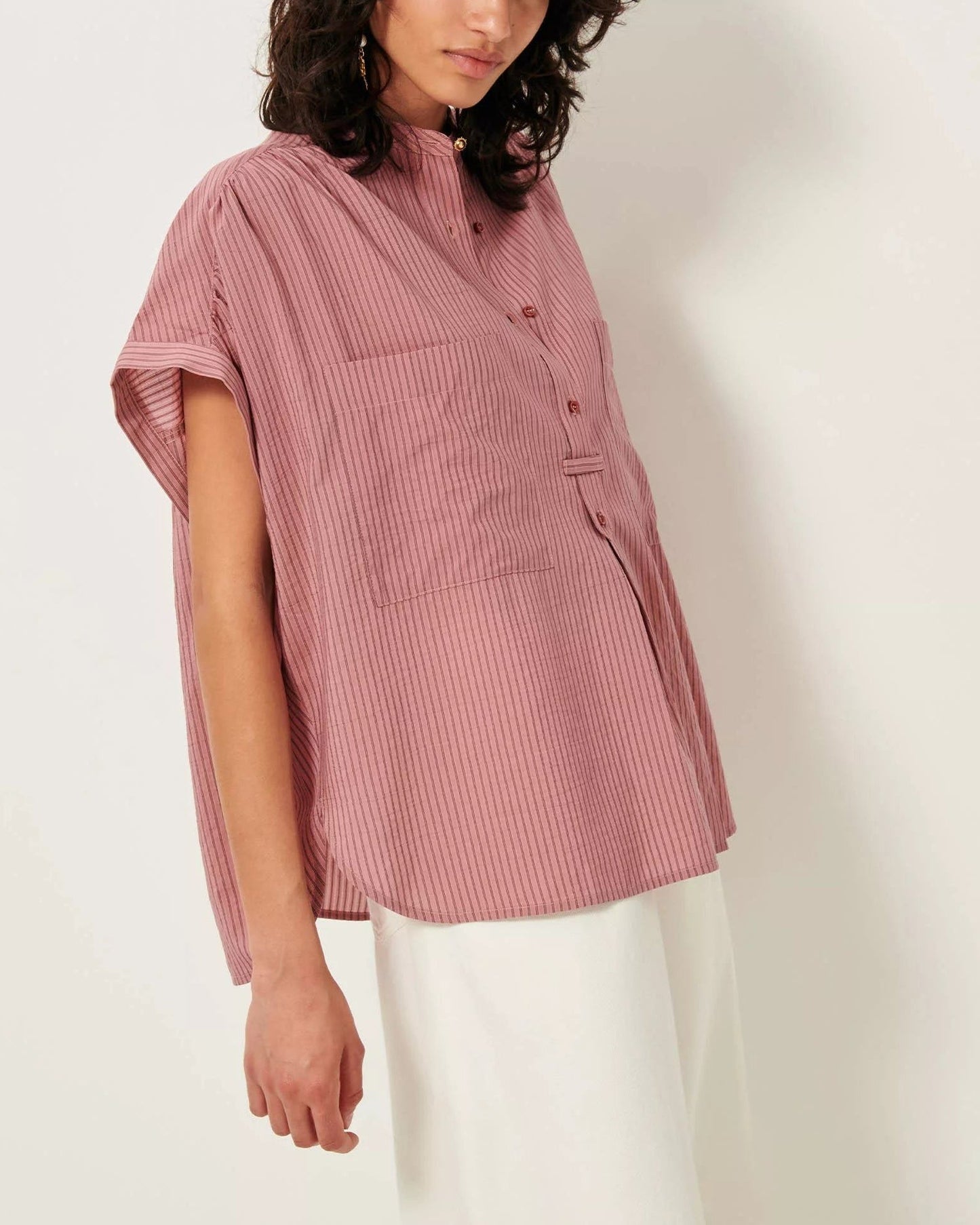Blouse Camille Bois-De-Rose