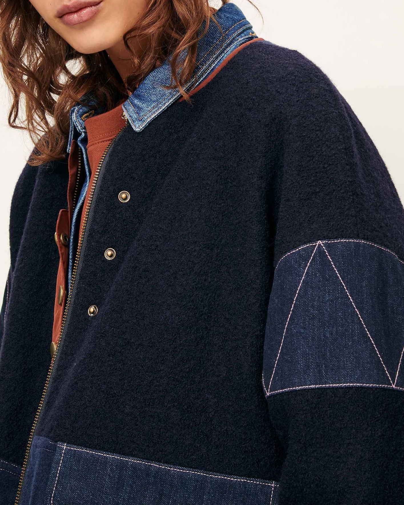Jacket Cold Night Mood-Indigo