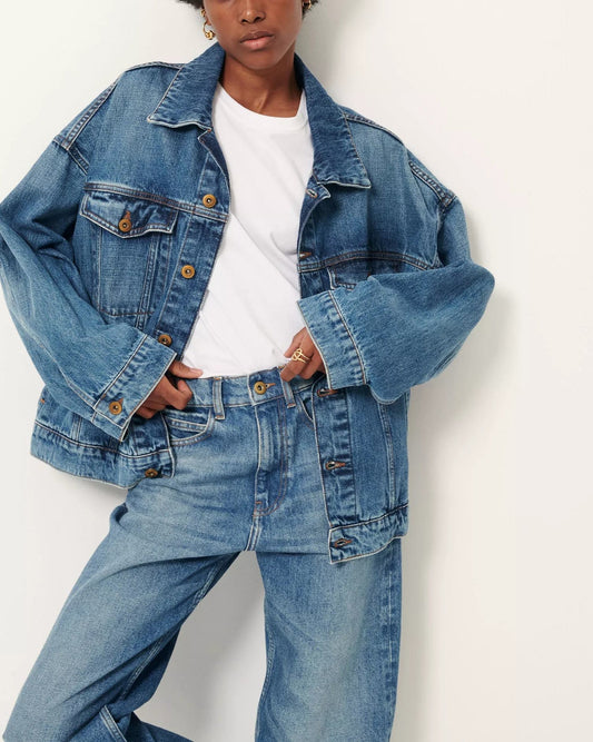 Denim Jacket Costello Vintage-Blue