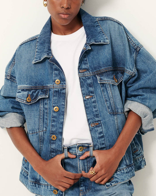 Denim Jacket Costello Vintage-Blue