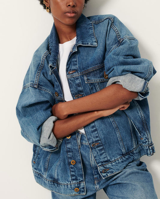 Denim Jacket Costello Vintage-Blue