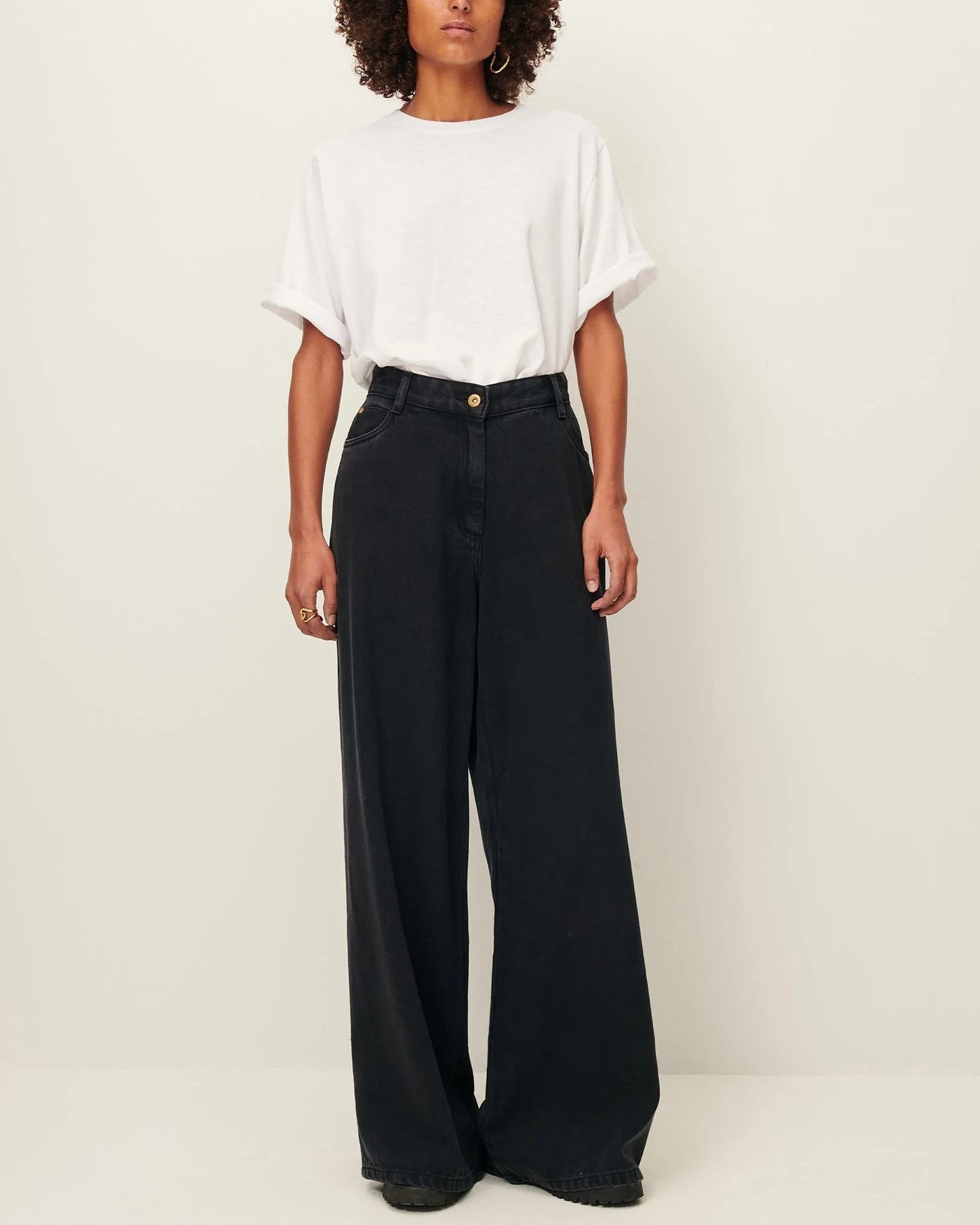 Jeans Dalt Black