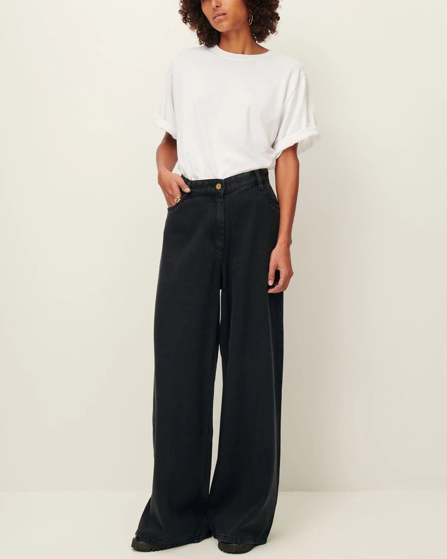 Jeans Dalt Black