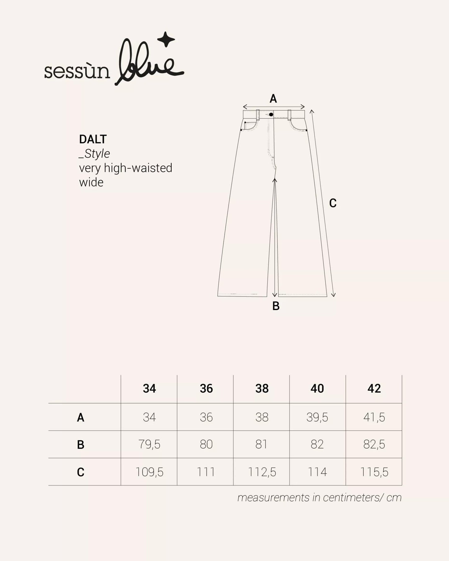 Jeans Dalt Coffea