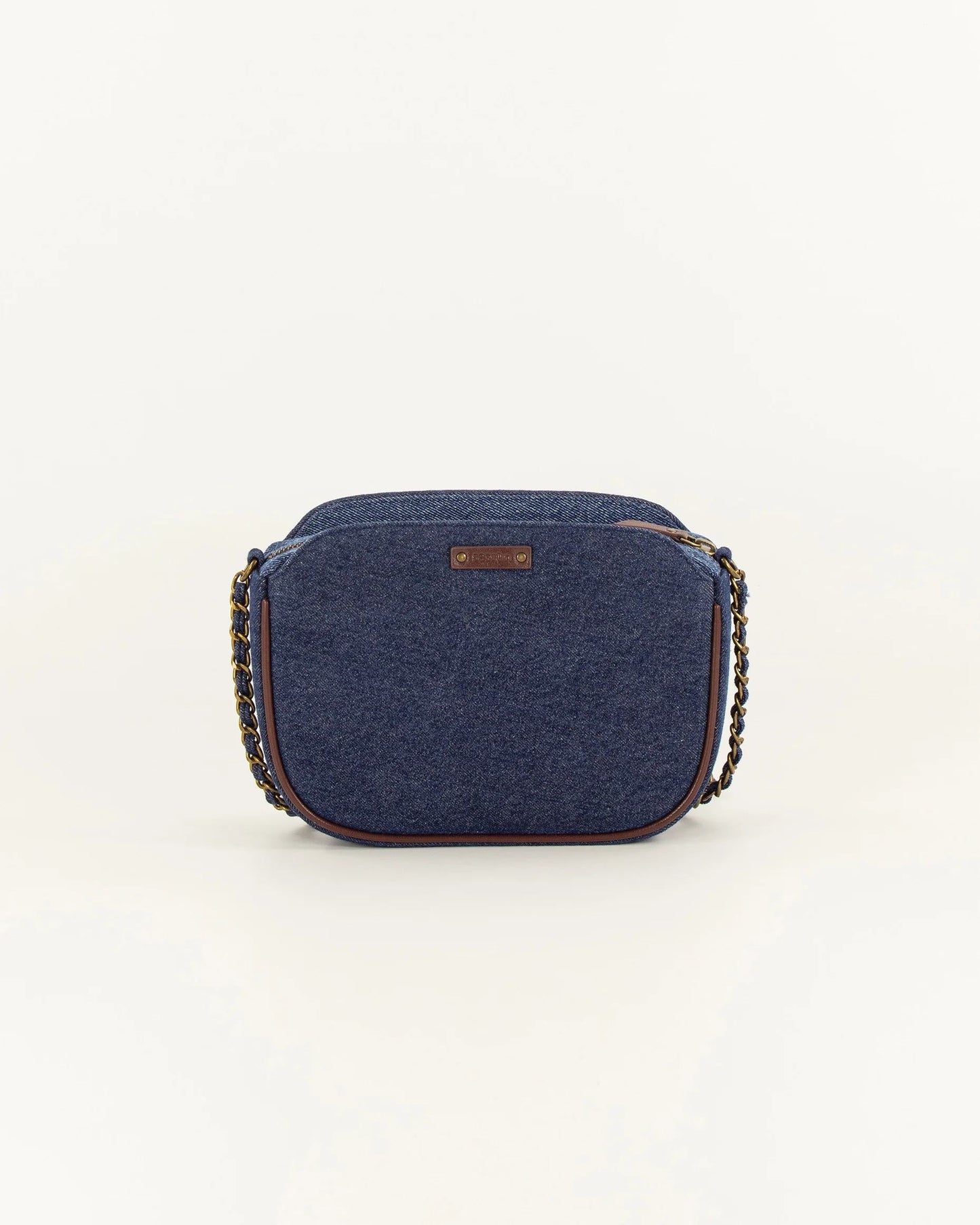 Crossbody Bag Divine Br Divine Braided Denim-Blue