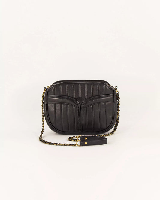 Crossbody Bag Divine Le Divine Leather Black