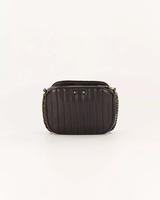 Crossbody Bag Divine Le Divine Leather Black