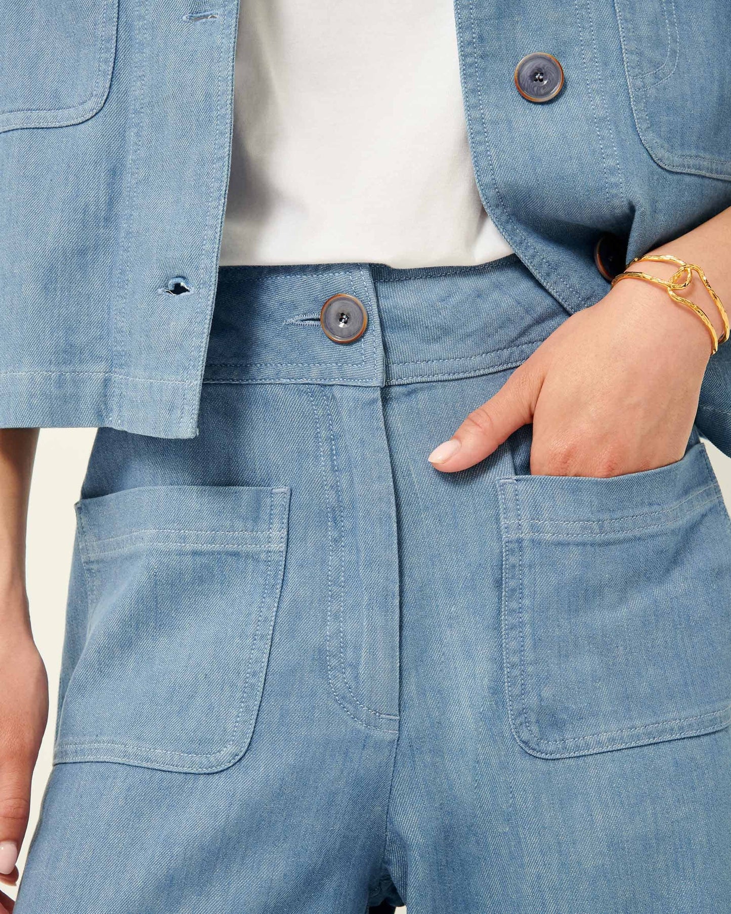 Pants Manhatti Provencia-Blue