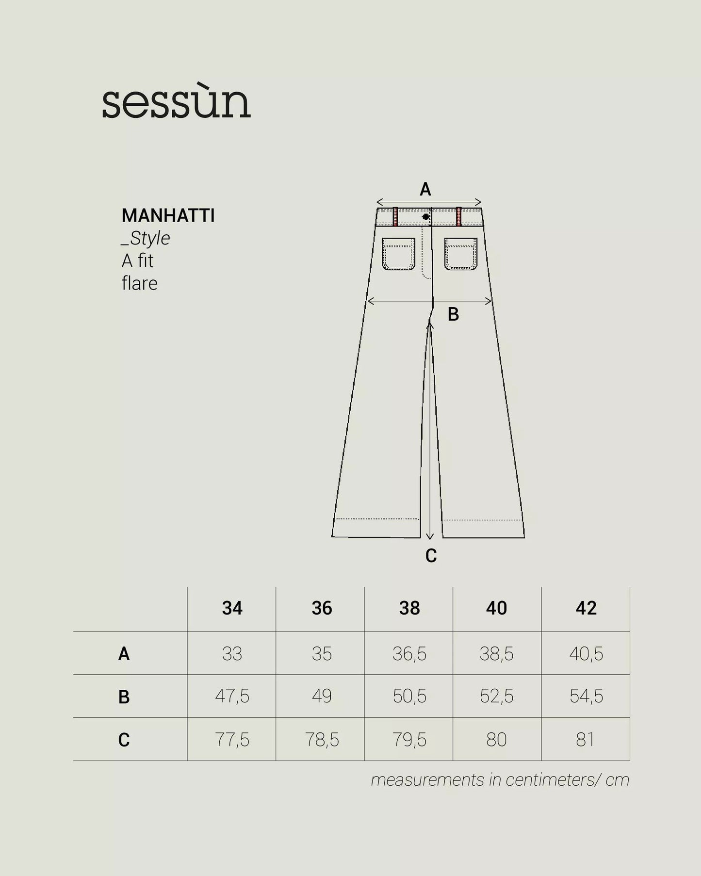 Pants Manhatti Provencia-Blue