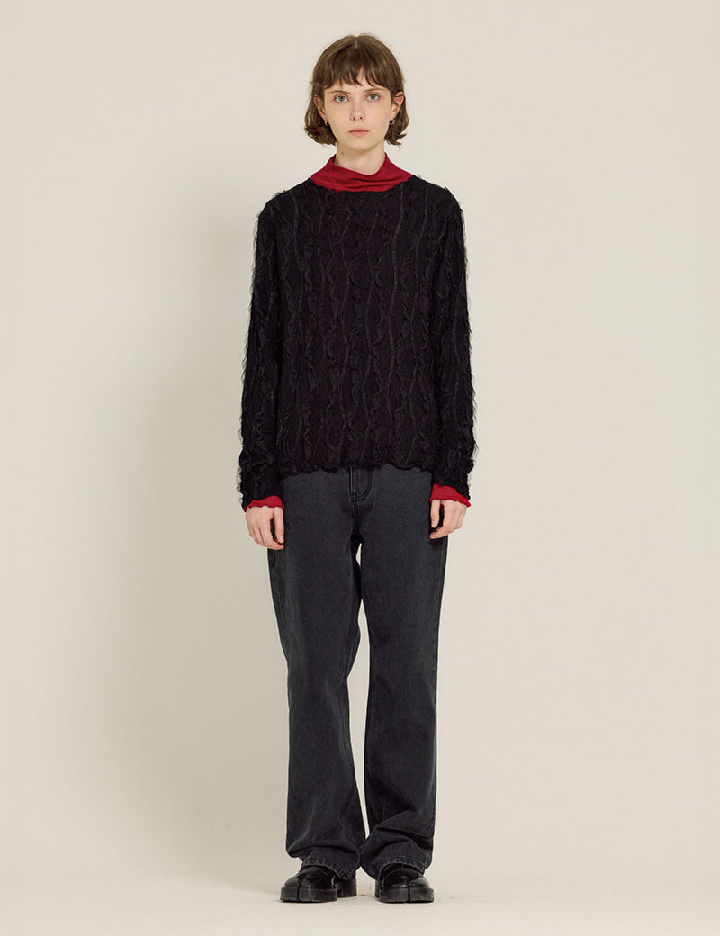 Sweatshirt G4fts02fg Bless Lace Black