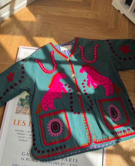Jacket Se1731 Maggie Suzani Green