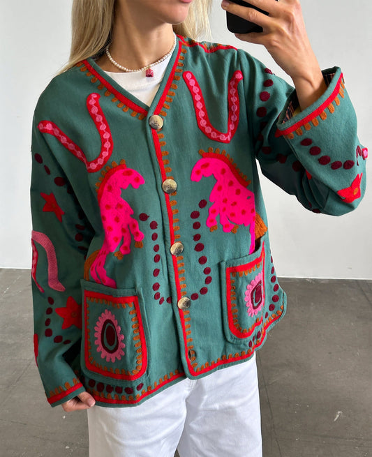 Jacket Se1731 Maggie Suzani Green