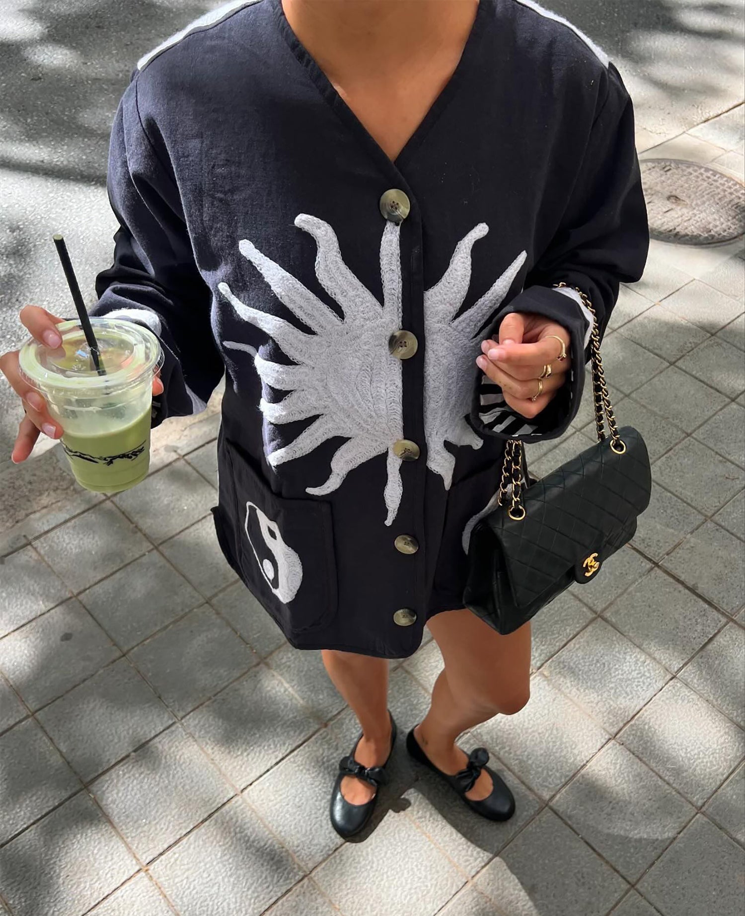 Jacket Maggie Suzani Yin-Yang – Clémence by rue Madame