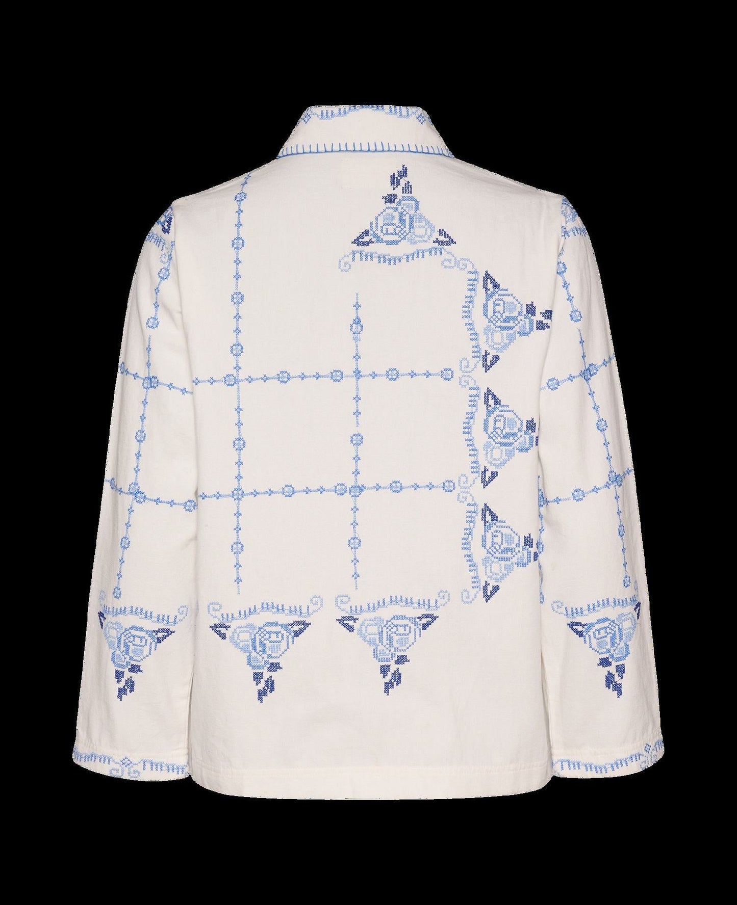 Jacket Se1619 My Jacket Ecru-Blue