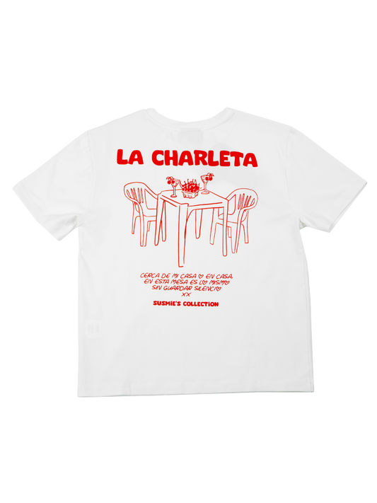 Tshirt La Charleta White