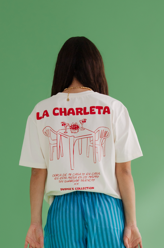 Tshirt La Charleta White
