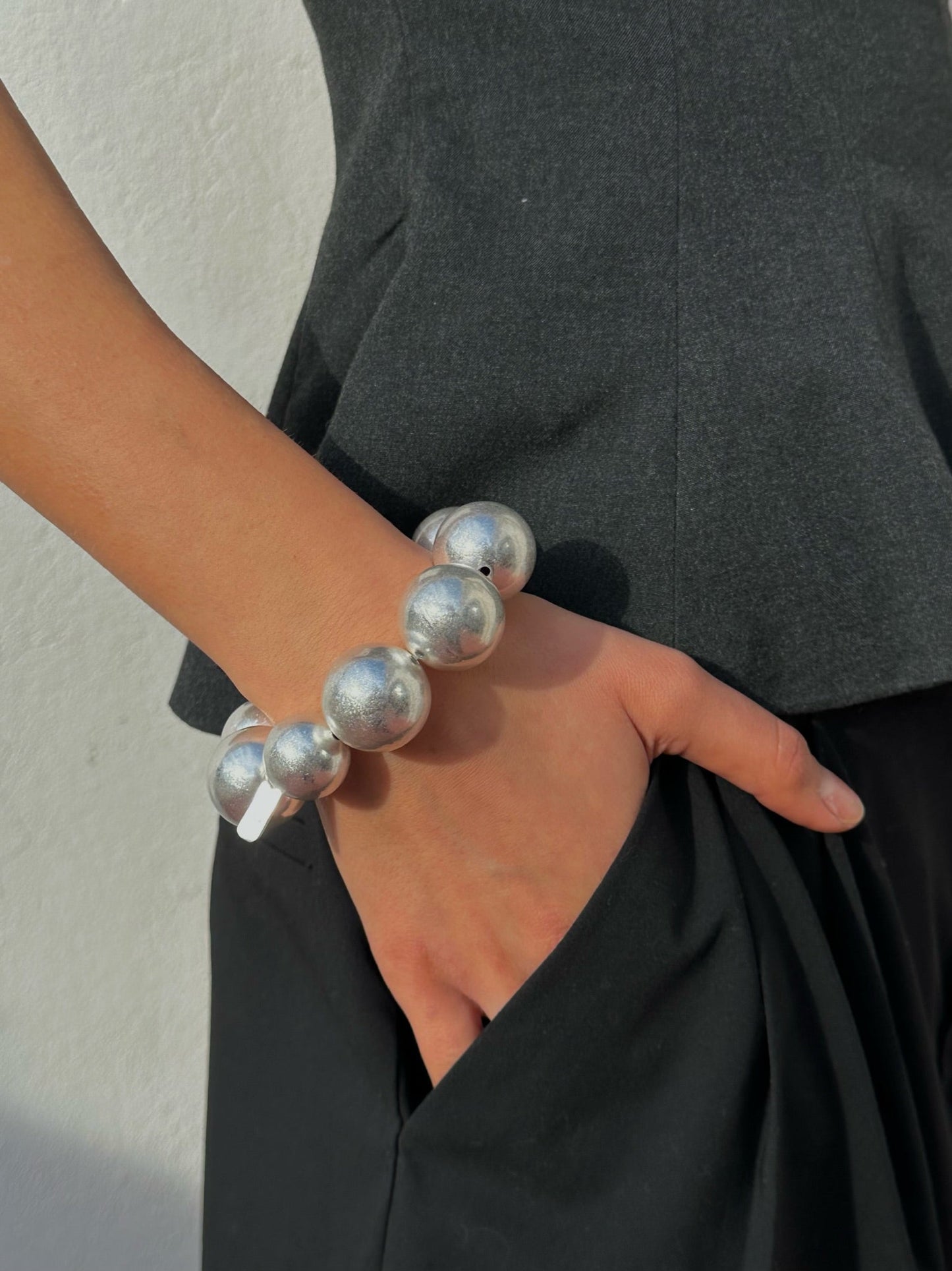 Bracelet Snowball Silver