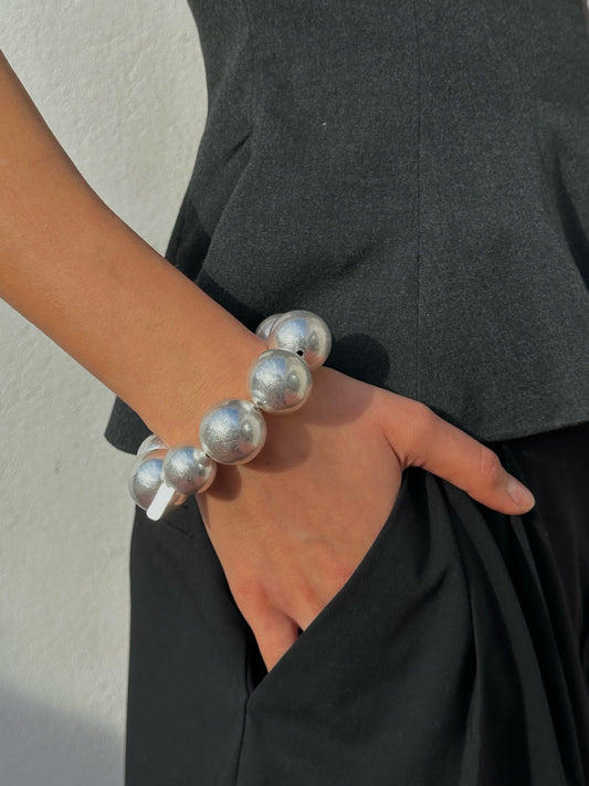 Bracelet Snowball Silver
