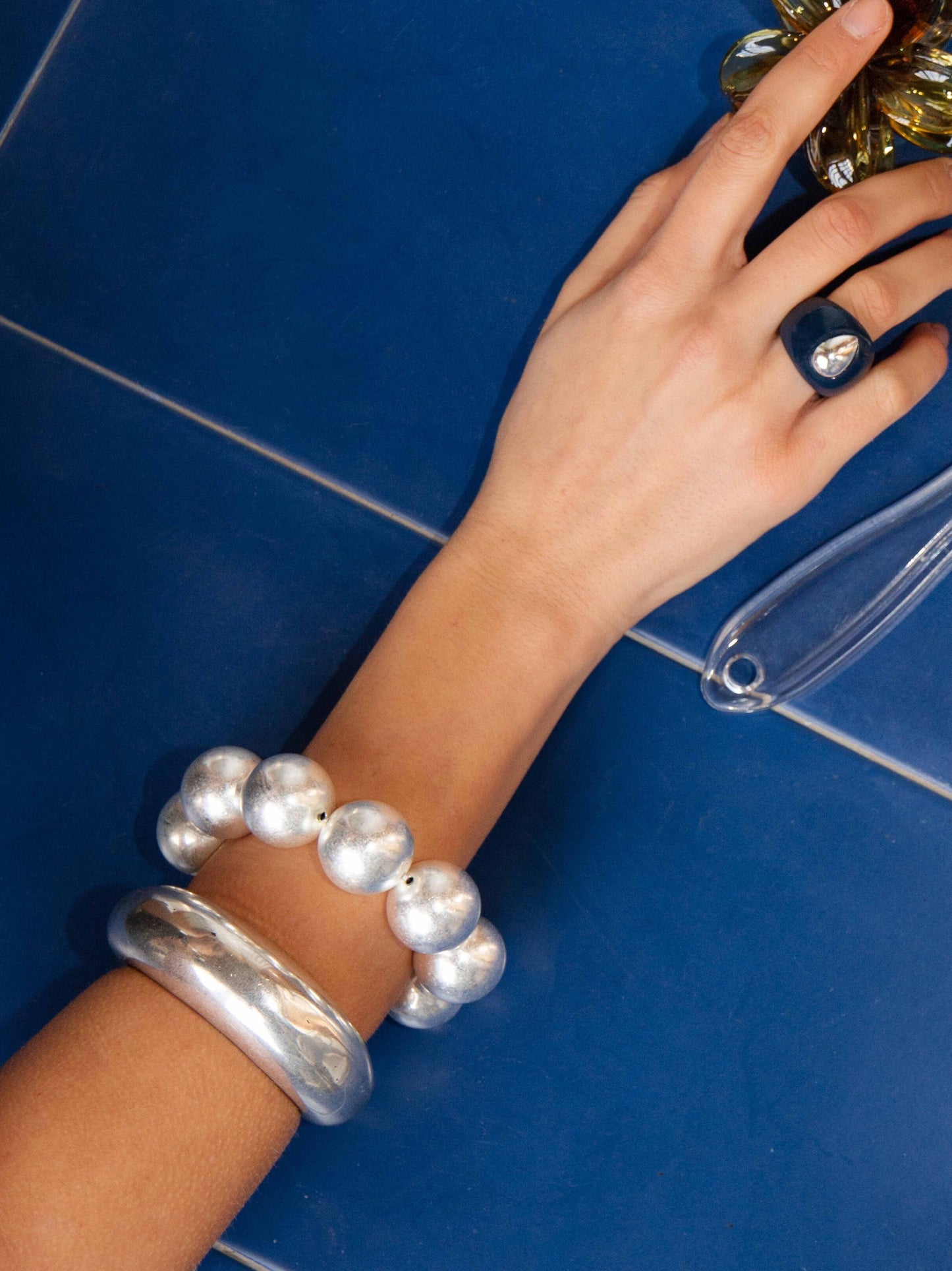 Bracelet Snowball Silver