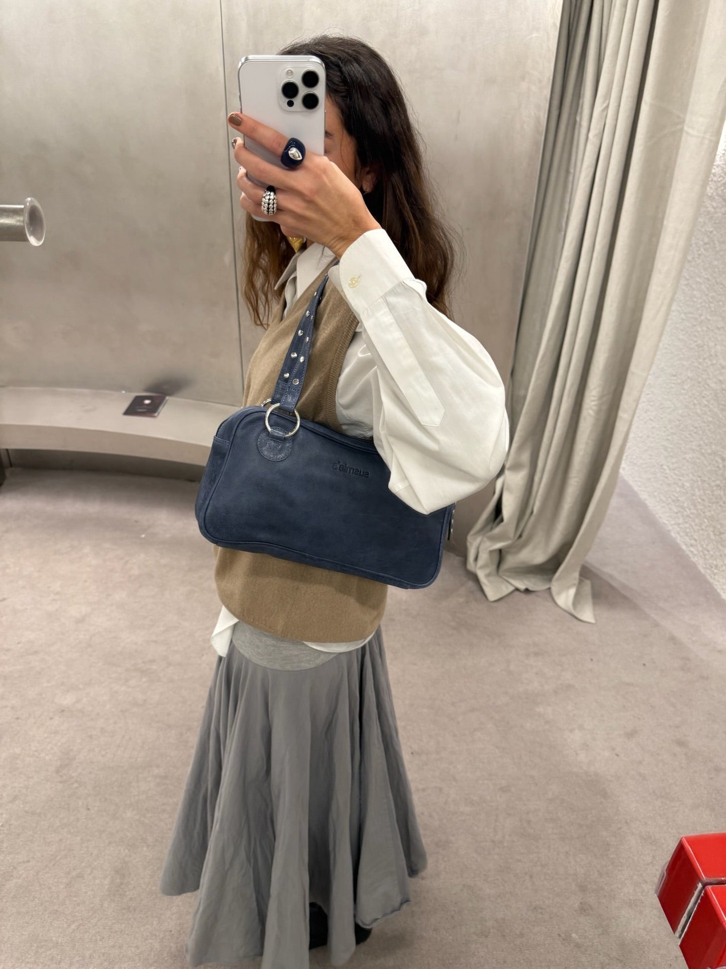 Shoulder Bag Vito Blue