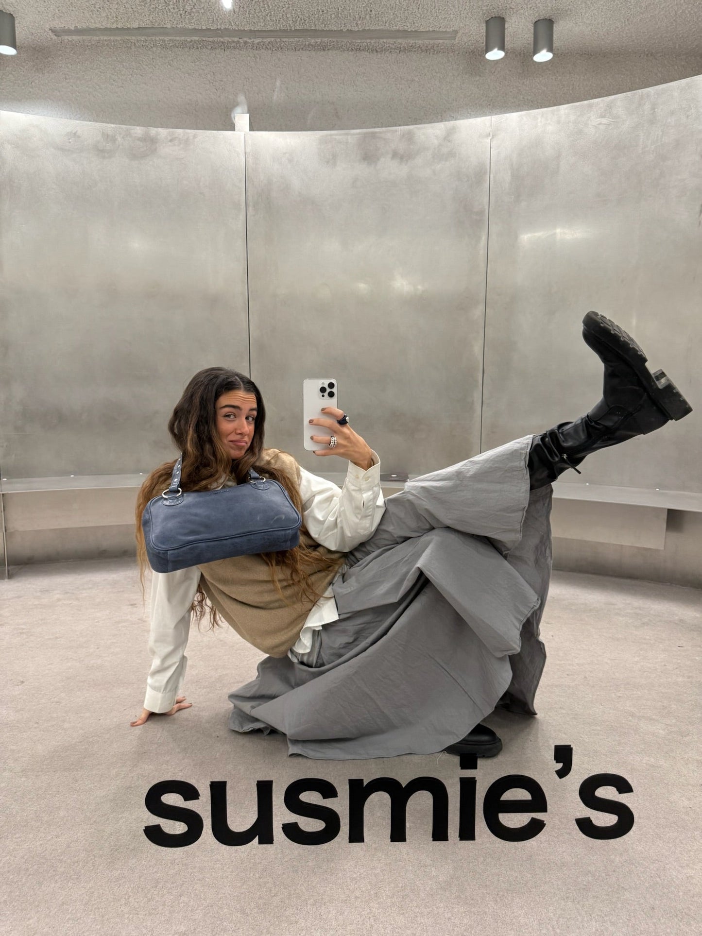 Shoulder Bag Vito Blue