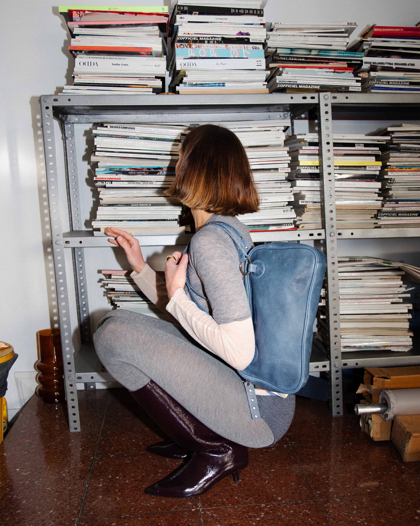 Shoulder Bag Vito Blue