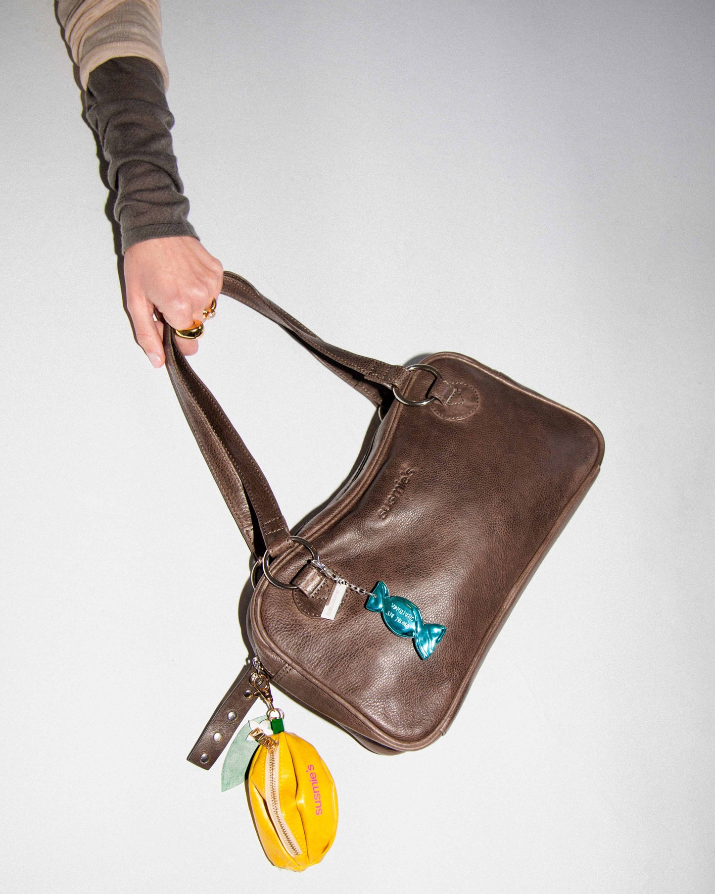 Shoulder Bag Vito Brown