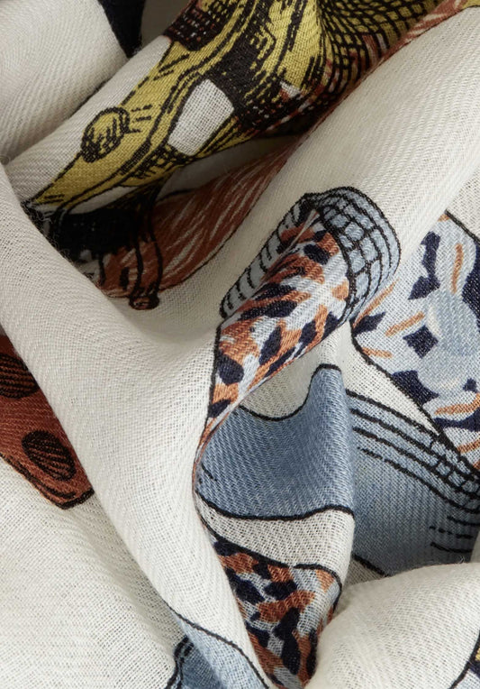 Scarf Et18ic00 White