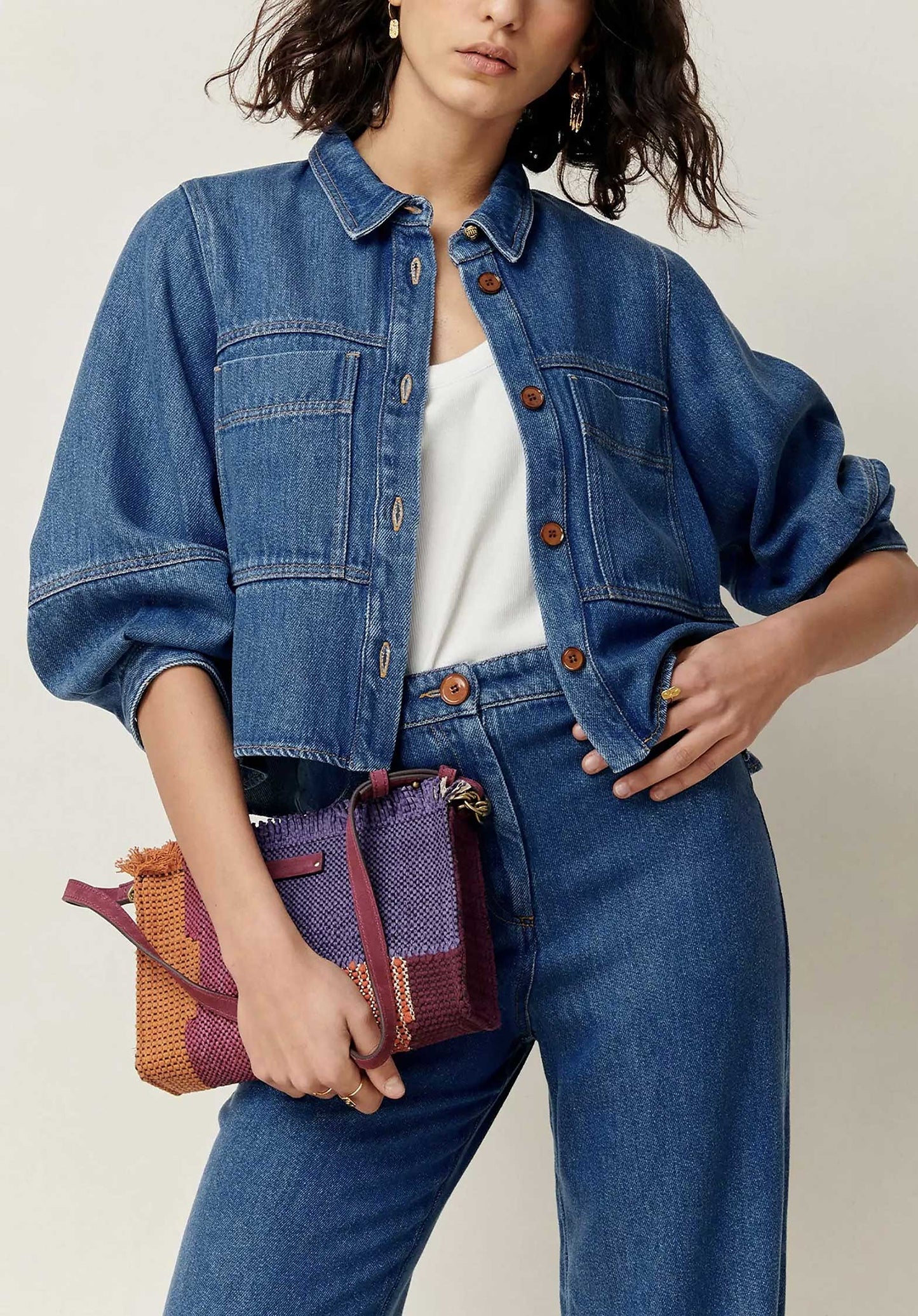 Shirt Leone Denim-Blue