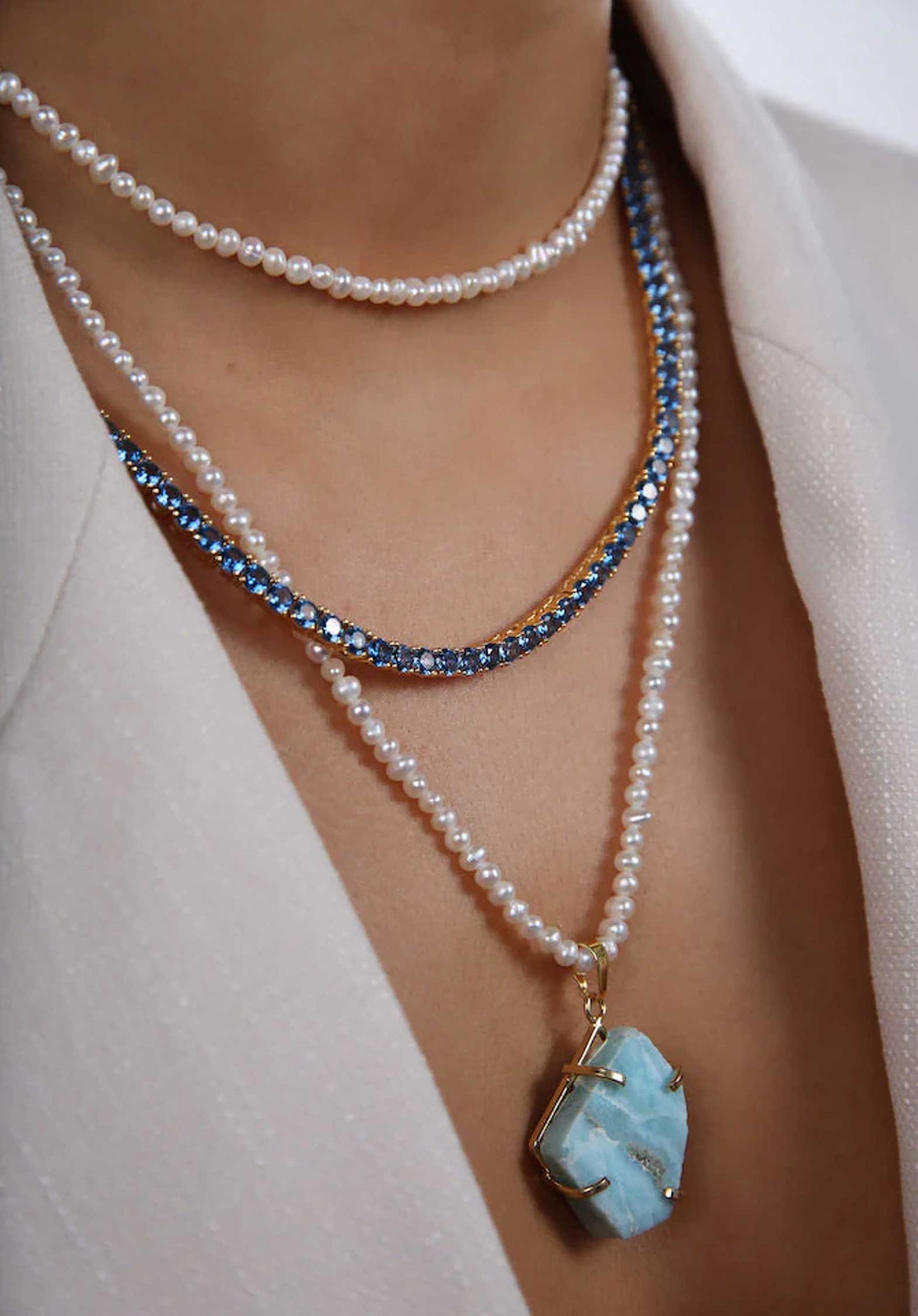 Necklace Diva Pearl