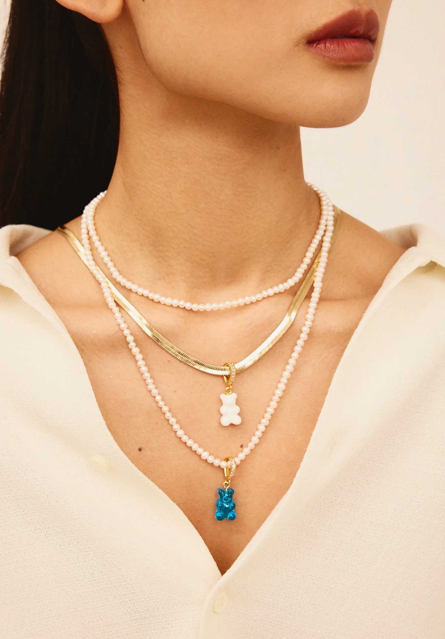 Necklace Diva Pearl
