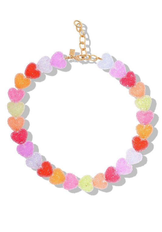 Necklace Jelly He Jelly Heart N Multi