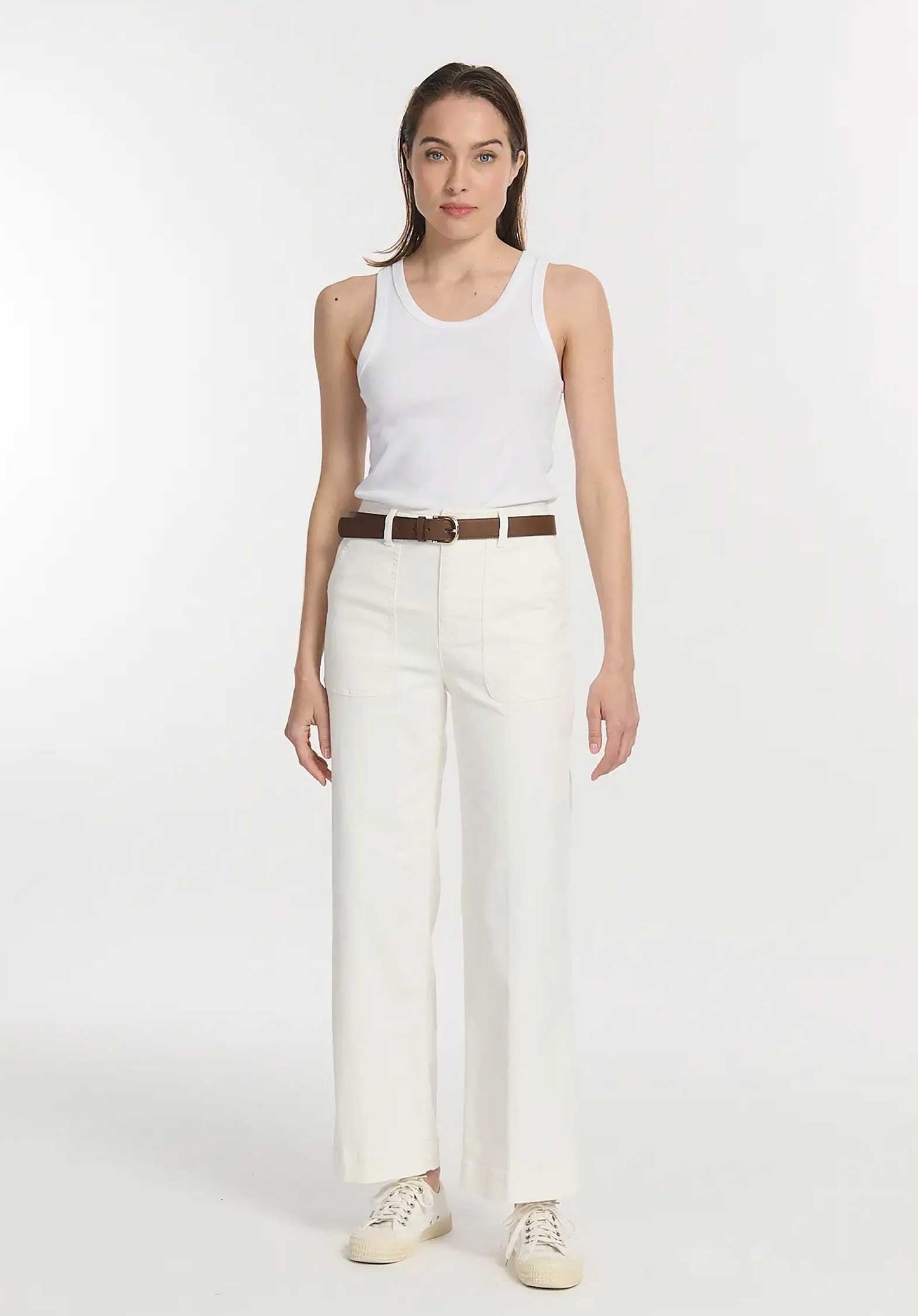 Jeans Po1116-251 Sunday Utility Blanc