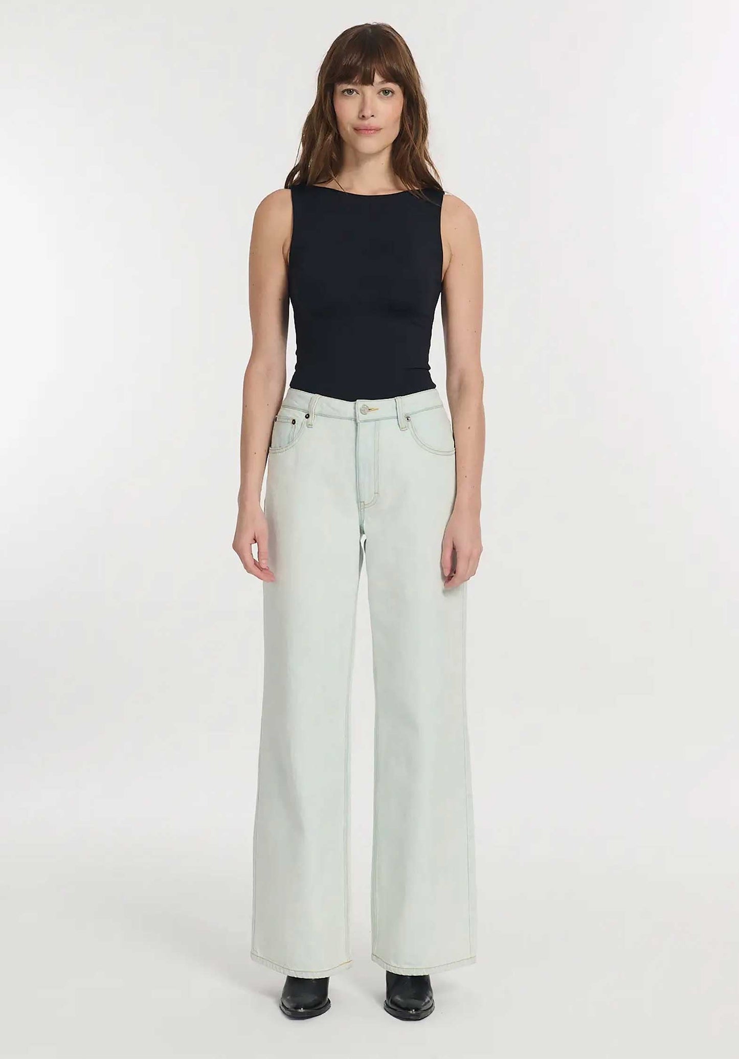 Jeans Po1443 Joie Denim Blue-Ish-White